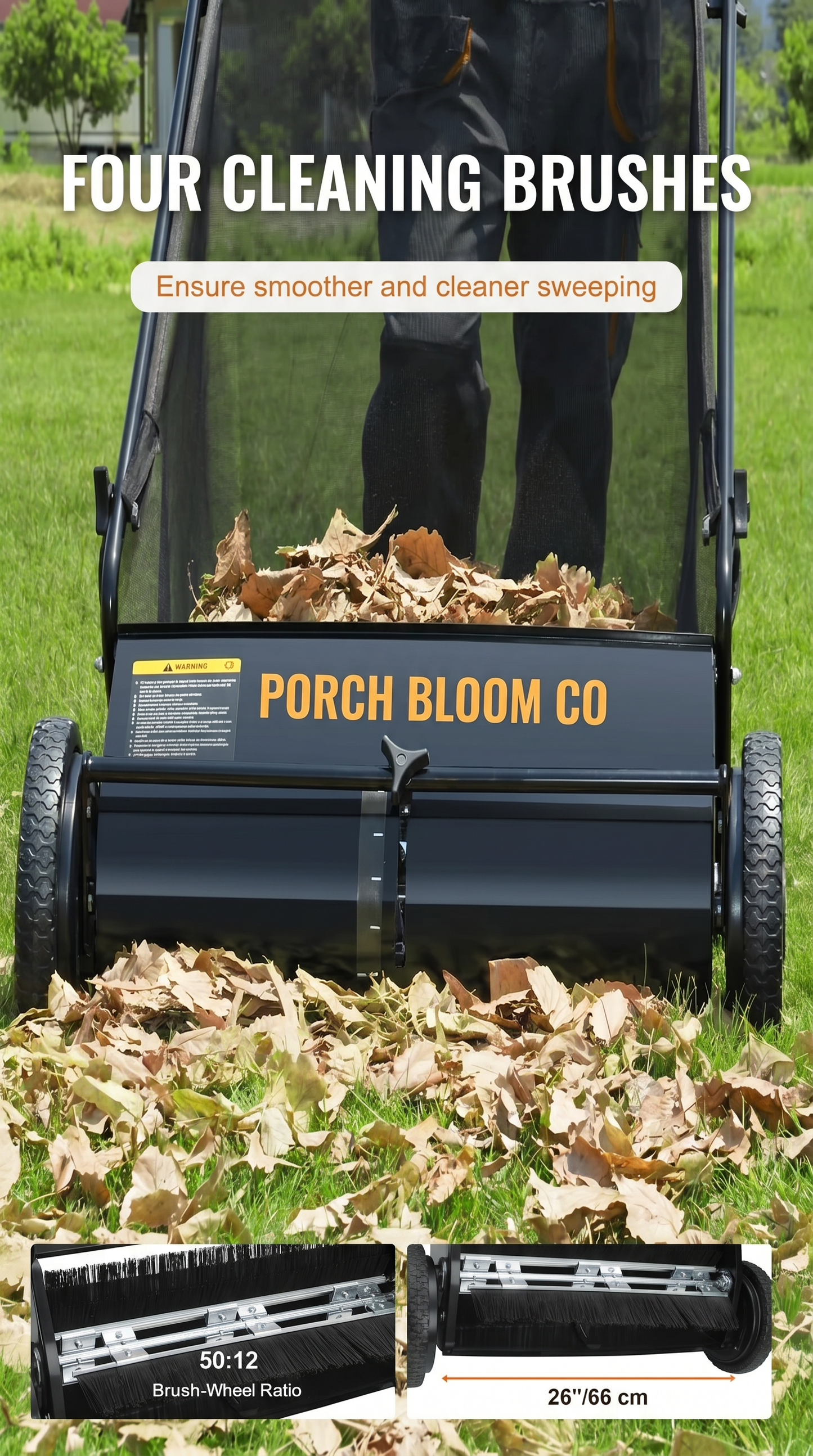 Cord Free Lawn Raker