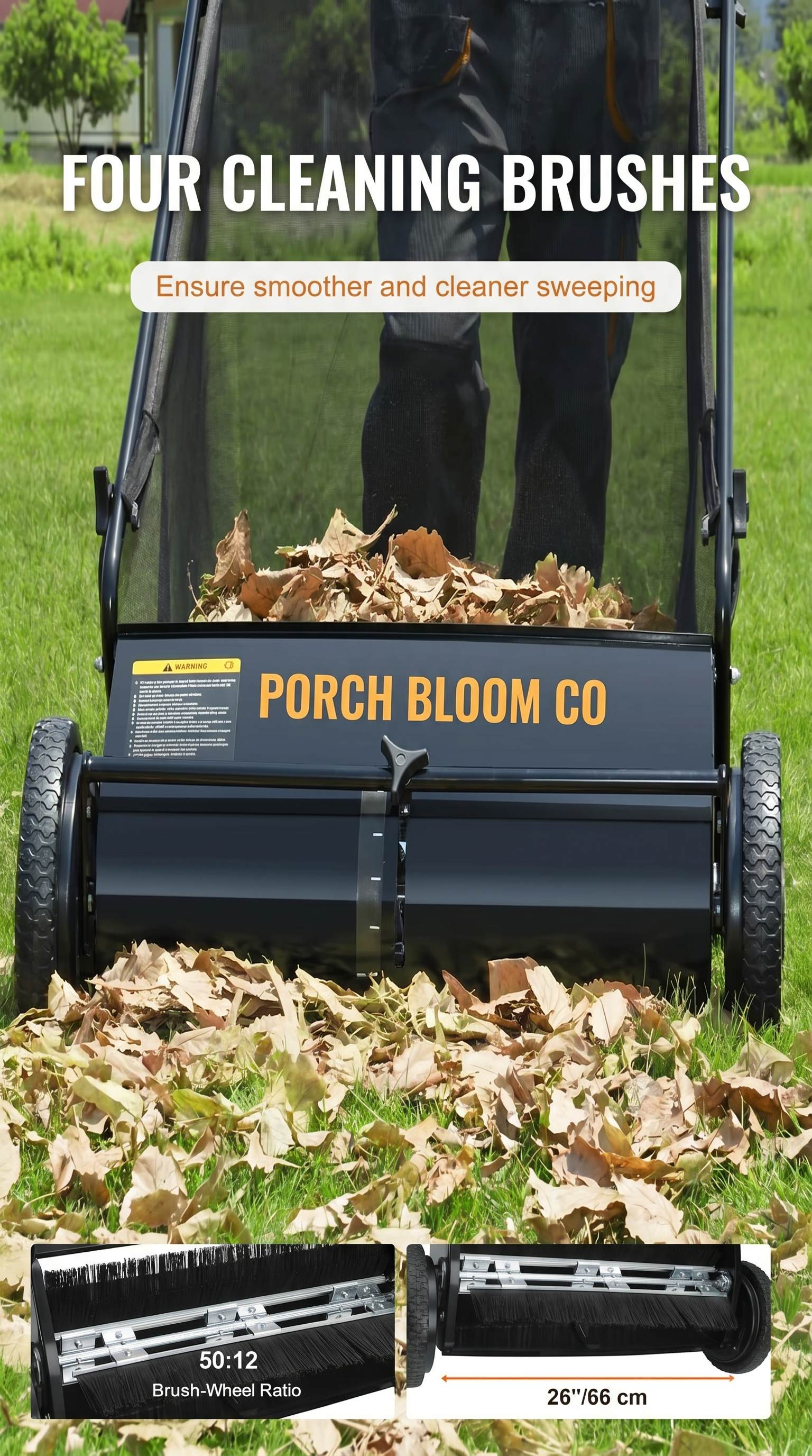 Cord Free Lawn Raker