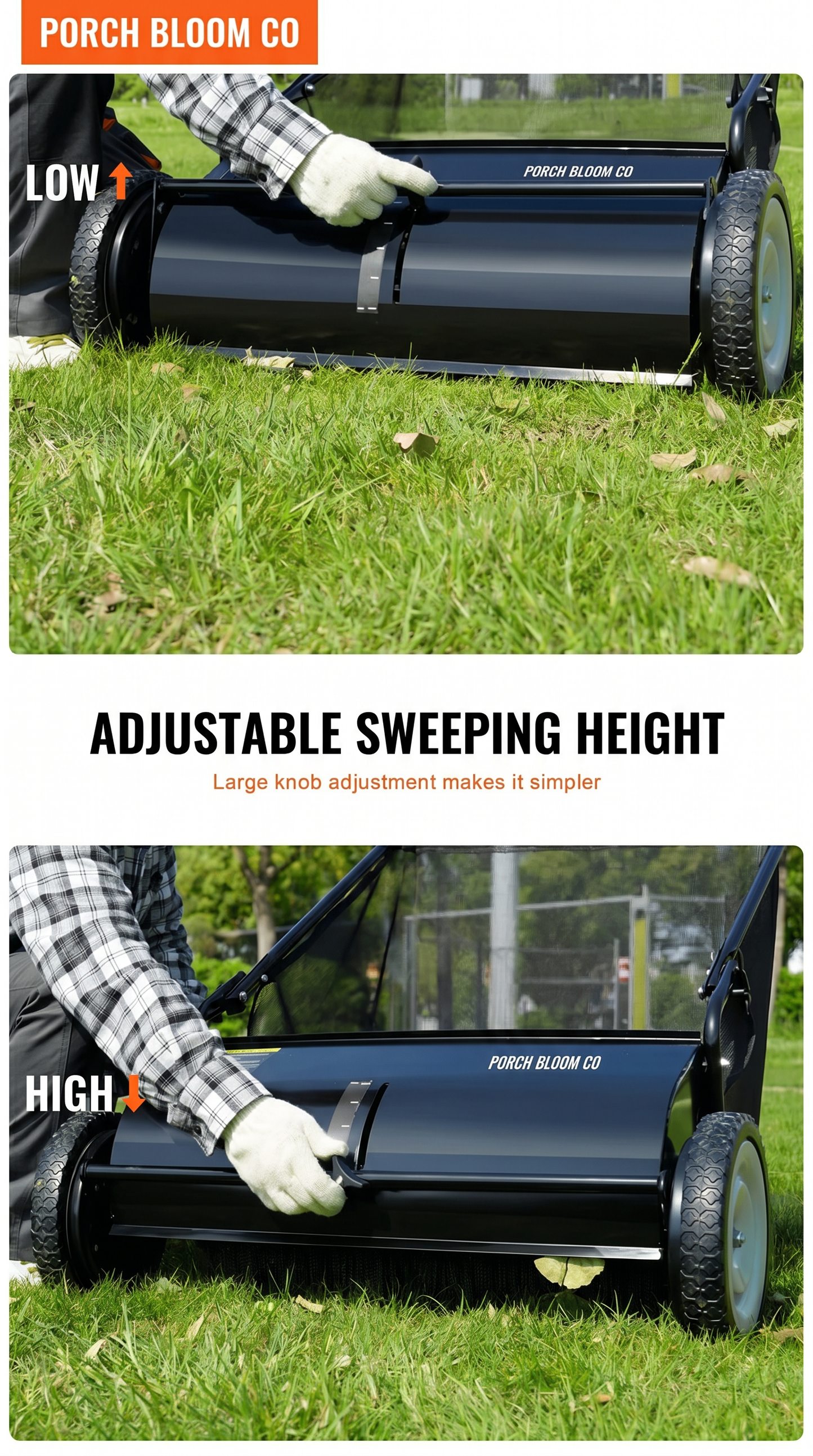 Cord Free Lawn Raker