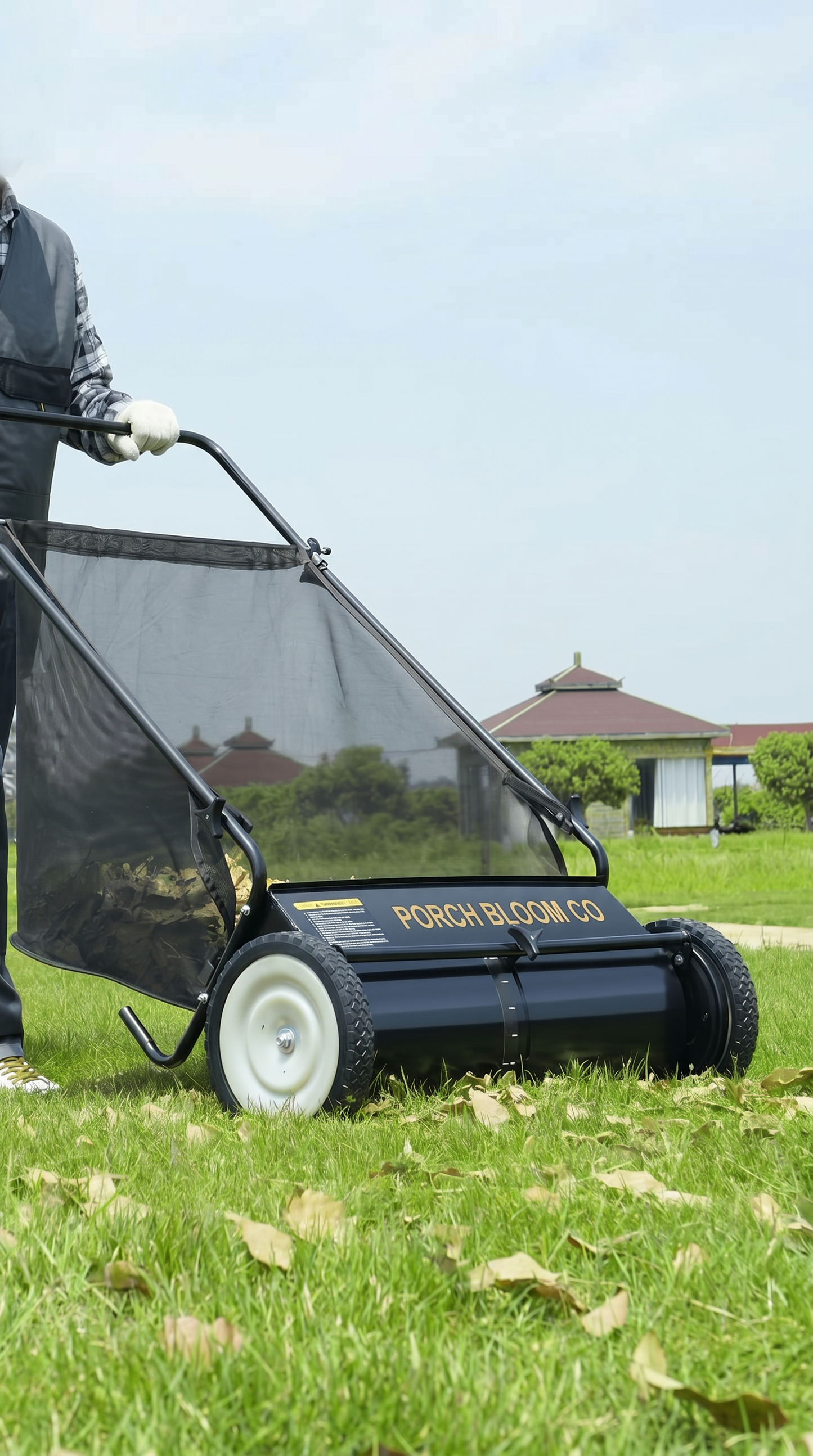Cord Free Lawn Raker