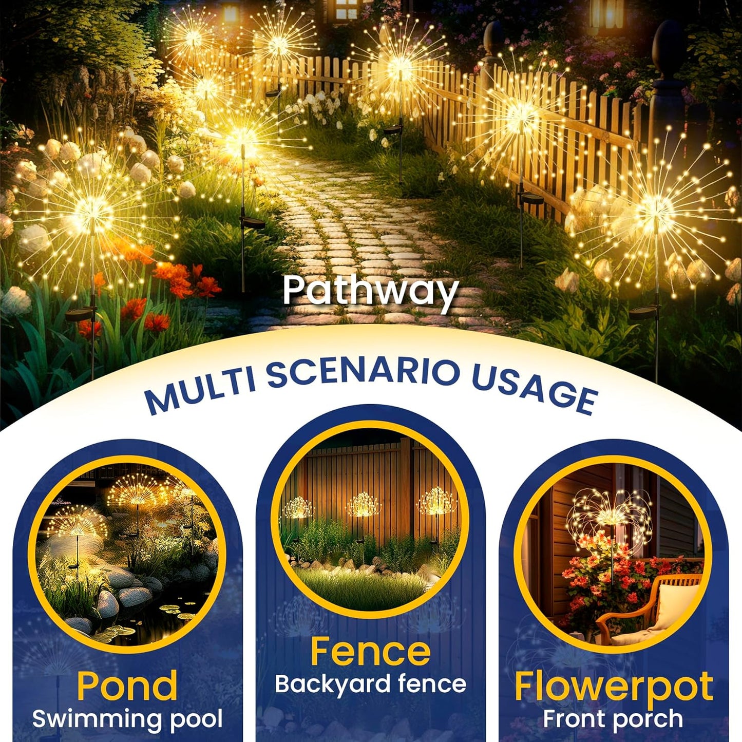 Garden Decor Outdoor Lights
